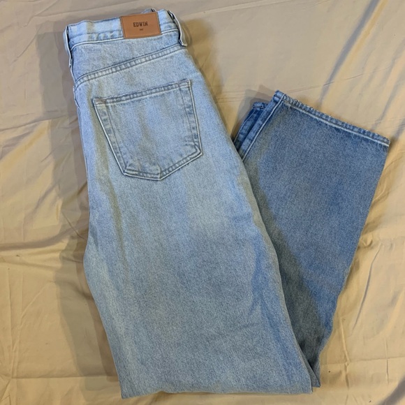 Edwin Distressed Boyfriend Jeans - Picture 2 of 14